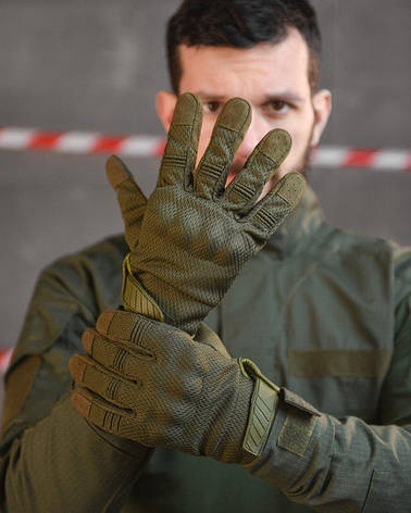 Тактичні рукавички kalaud oliva РГ6311, фото 1
