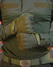 Тактичні рукавички kalaud oliva РГ6311, фото 2