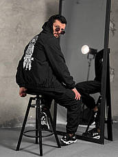 Спортивний костюм руни краш black НП4935, фото 3