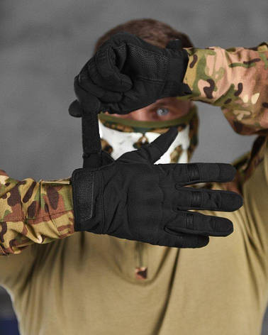 Рукавички софтшел black, фото 1