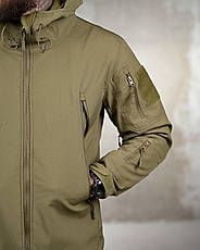 Тактичний костюм софтшов softshell олива ВТ7949, фото 5