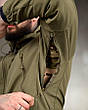 Тактичний костюм софтшов softshell олива ВТ7949, фото 6