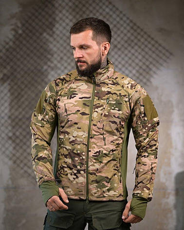 Демісезонна тактична куртка carrier (аналог uf pro) мультикам ВТ4373, фото 1