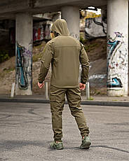 Тактичний костюм софтшел Oblivion олива ВТ0599, фото 3