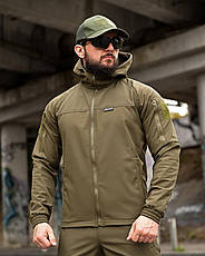 Тактичний костюм софтшел Oblivion олива ВТ0599, фото 5