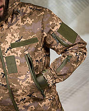 Тактичний костюм softshell 6в1 піксель ПП7860, фото 4