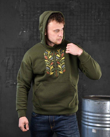 Худі на флісі Patriot olive ВТ6452, фото 1