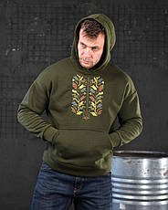 Худі на флісі Patriot olive ВТ6452, фото 4