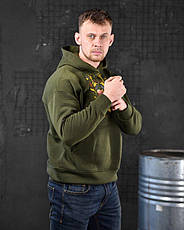 Худі на флісі Patriot olive ВТ6452, фото 5
