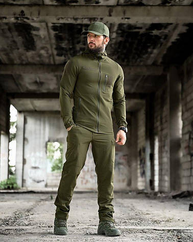 Еластичний тактичний костюм agony оливковий ВТ6860, фото 1
