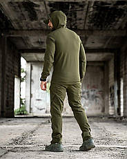 Еластичний тактичний костюм agony оливковий ВТ6860, фото 4