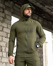 Еластичний тактичний костюм agony оливковий ВТ6860, фото 5