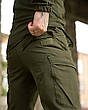 Еластичний тактичний костюм agony оливковий ВТ6860, фото 8