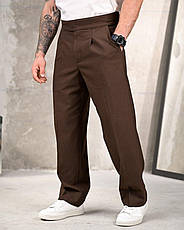 Штани OLD MONEY коричневі, фото 2