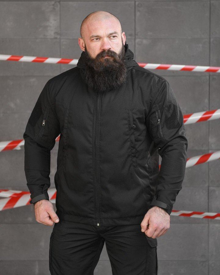 Демісезонна куртка 7.62 REFRAUD чорна НП5229