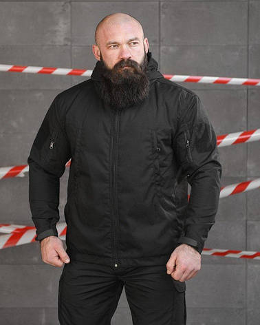 Демісезонна куртка 7.62 REFRAUD чорна НП5229, фото 1