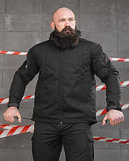 Демісезонна куртка 7.62 REFRAUD чорна НП5229, фото 4