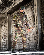 Демісезонний тактичний костюм софтшел SATELIT мультикам НП4885, фото 2