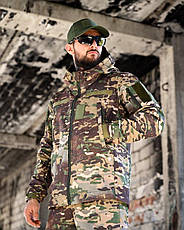 Демісезонний тактичний костюм софтшел SATELIT мультикам НП4885, фото 4