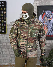 Тактична курточка софтшел recruit мультикам НП4886, фото 3