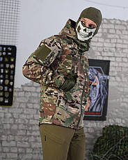 Тактична курточка софтшел recruit мультикам НП4886, фото 4