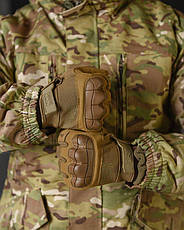 Зимові рукавички Mechanix energy із захисними накладками койот ВТ7557, фото 3