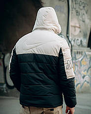 Зимова чоловіча двостороння куртка Nke ch/b 4 ПП7846, фото 4