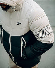 Зимова чоловіча двостороння куртка Nke ch/b 4 ПП7846, фото 5