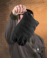 Міська Ветровка Stone island кишеня black 4 ДЛ7035, фото 3