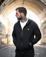 Міська Ветровка Stone island кишеня black 4 ДЛ7035, фото 4