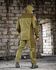 Зимовий тактичний костюм гірка retouch на флісі олива ВТ7682, фото 4