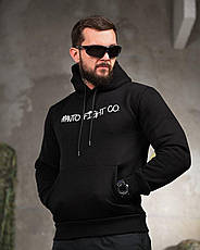 Худі на флісі GENESIS manto fight go black ПП8073, фото 3