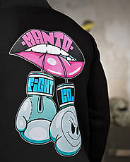 Худі на флісі GENESIS manto fight go black ПП8073, фото 5