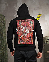 Худі на флісі GENESIS Rise black ПП8076