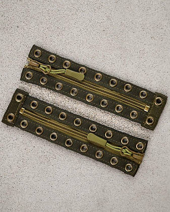 Вставна блискавка для взуття з шнурками ПП7860, фото 2