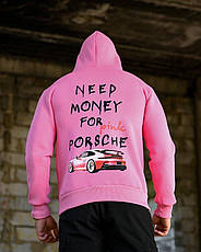 Худі на флісі  Pink Porsche    ПП8078, фото 5