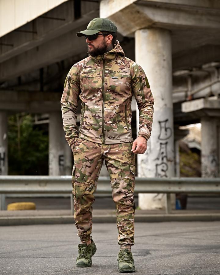 Тактичний костюм софтшел Oblivion мультикам ВТ7679