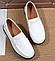 Мокасини Comfortly, лофери демісезонні, жіноче повсякденне взуття, сліпони на платформі, туфлі на танкетці білі 40 р Код 00-0691, фото 10