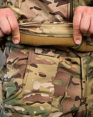 Демісезонний тактичний костюм софтшел TANJENT мультикам ПП7869, фото 5