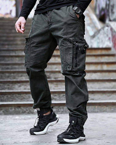 Міські карго штани MISTIX оливкові ПП8091, фото 1