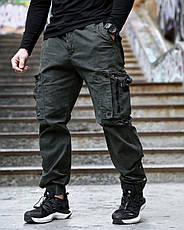 Міські карго штани MISTIX оливкові ПП8091, фото 2