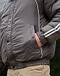 Зимова чоловіча куртка Line grey ПП8093, фото 7