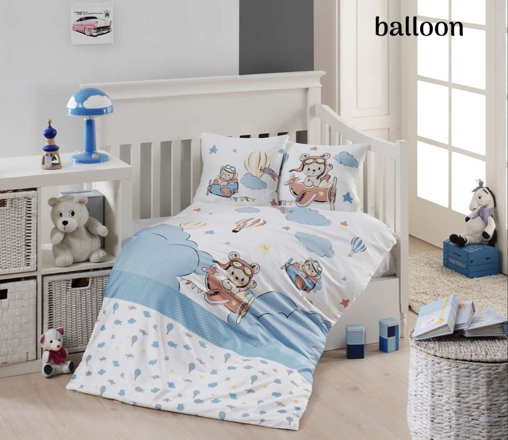 Постільна Білизна Для Немовлят У Ліжечко бавовна Altinbasak Туреччина, фото 1