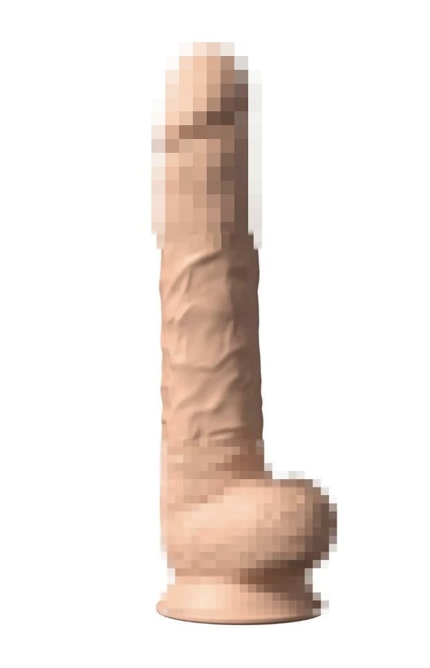Фалоімітатор SilexD Kingston Flesh (MODEL 15in), 38х7 см., фото 1
