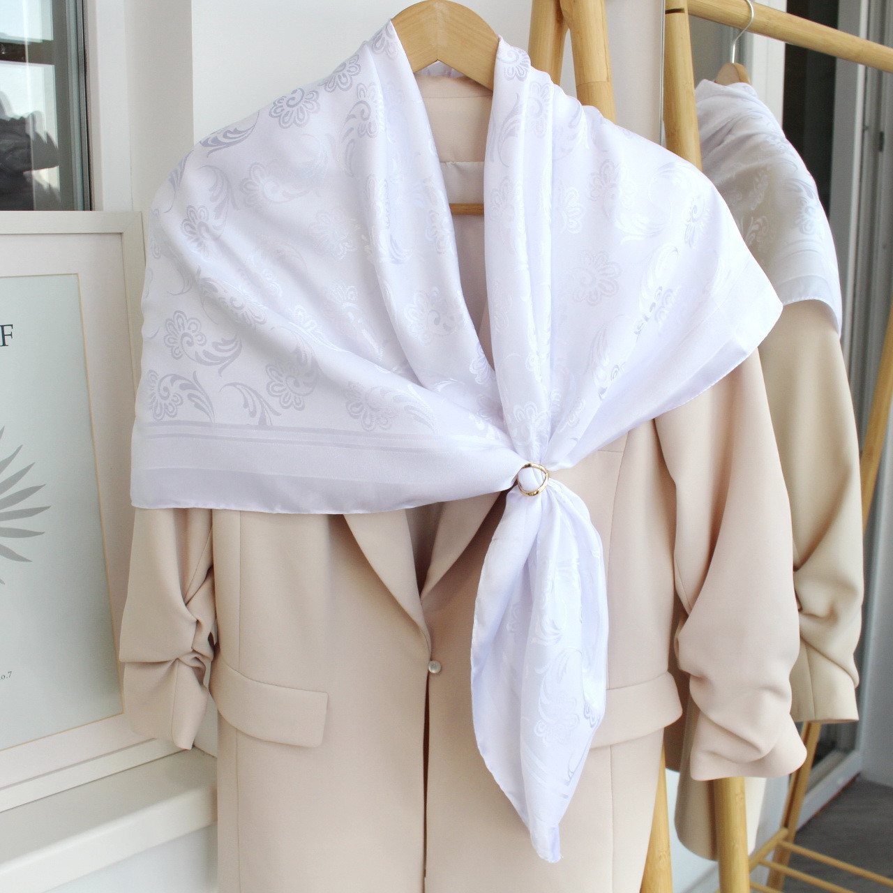 Хустка шовкова "Сандторіні сяйво" 249016, фото 1