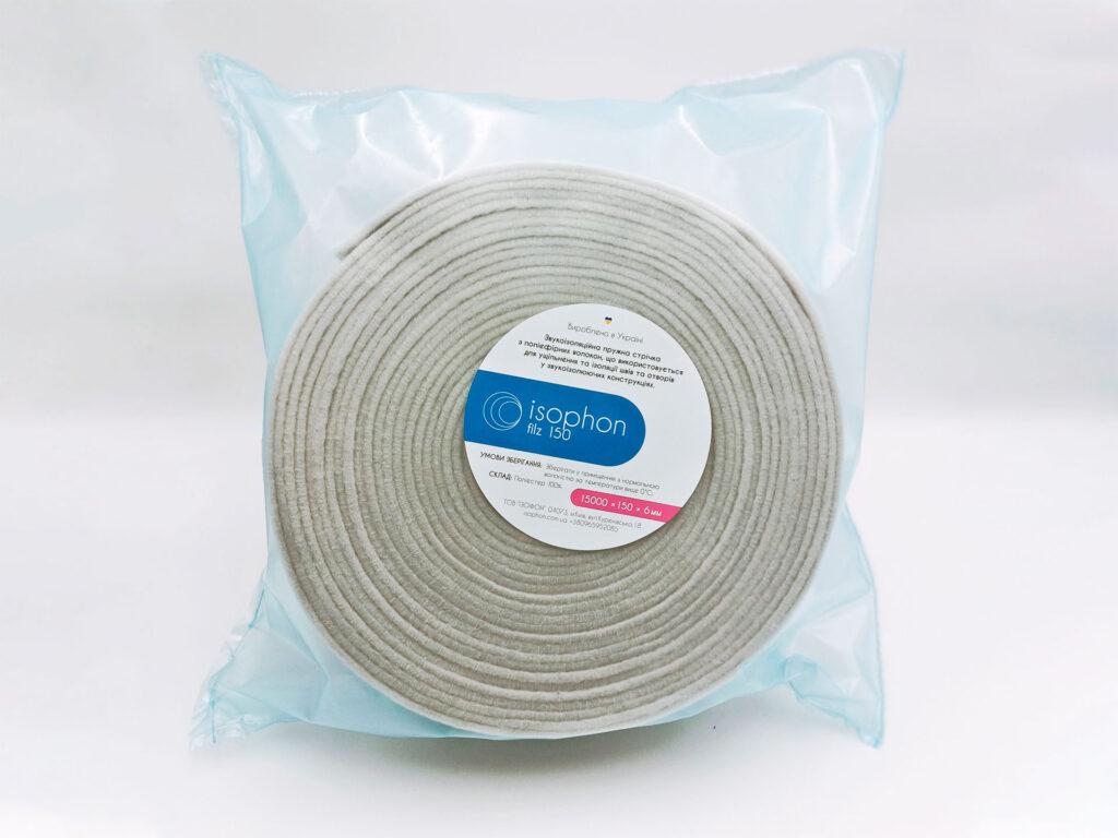 Звукоізоляційна ущільнююча стрічка Isophon Filz150, фото 1
