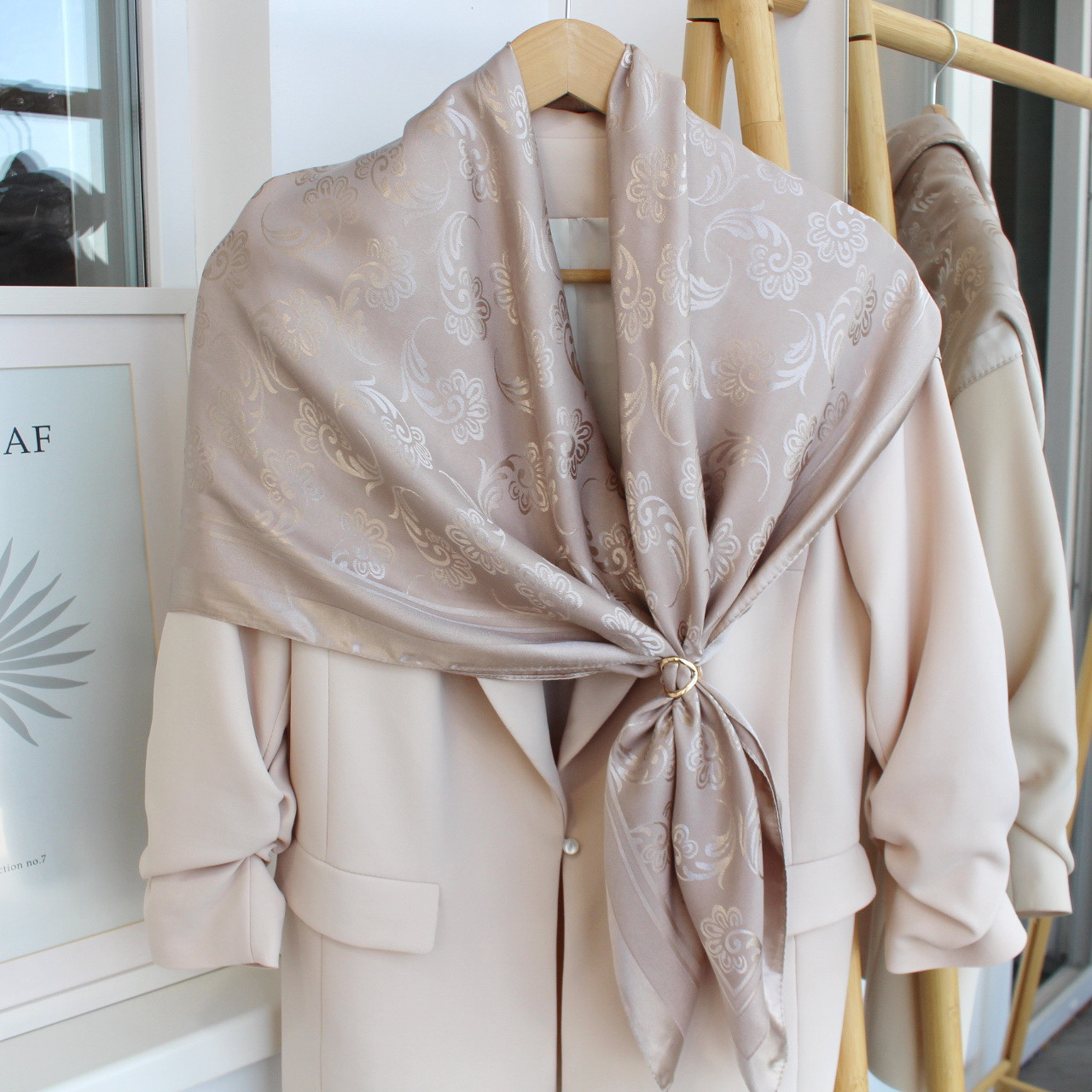 Хустка шовкова "Сандторіні сяйво" 249020, фото 1