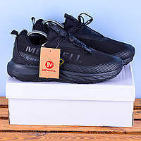 Термо Зимние Кроссовки Ботинки Merrell черные с большой надписью