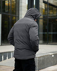 Чоловіча куртка Okmel grey ПП7941, фото 4