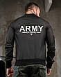 Вітровка штурмова Army black ПП7554, фото 6